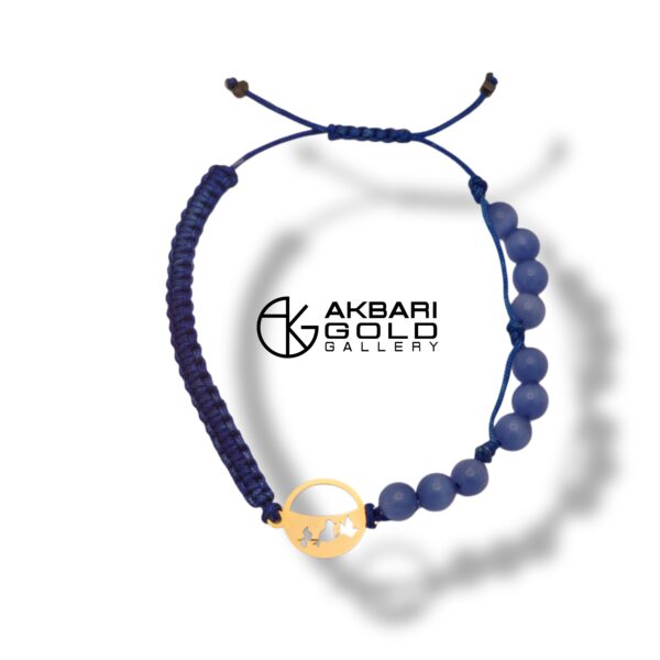 پلاک دستبندی مدل پرنده Akbarigold 14007.1