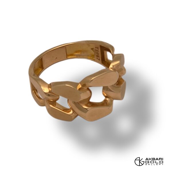 انگشتر مدل کارتیه مات و براق Akbarigold code 20932.1