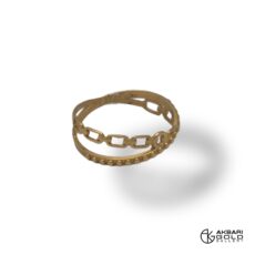 انگشتر مدل مینیمال Akbarigold code 19870.1