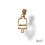 اویز مدل بستنی Akbarigold code 21178.1