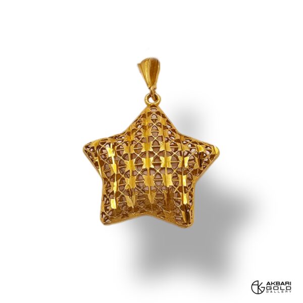 اویز مدل ستاره Akbarigold code 13632.1