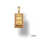 اویز مدل شمش Akbarigold code 21445.1