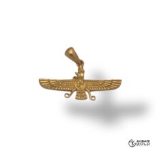 اویز مدل فروهر ریخته Akbarigold code 18464.1