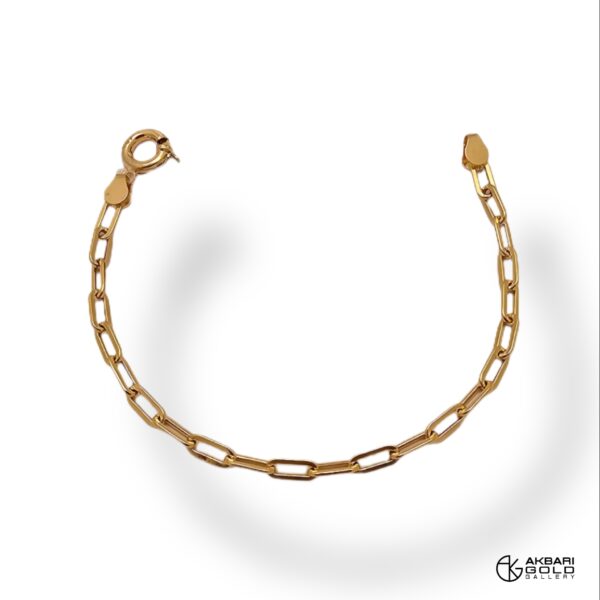 دستبند مدل هرمس Akbarigold code 23038.1
