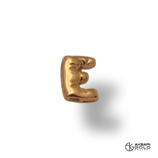 مدال مدل حرف E Akbarigold code 22244.1