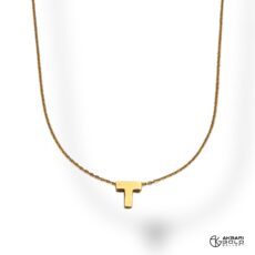 گردنبند مدل حرف T Akbarigold code 16467.1